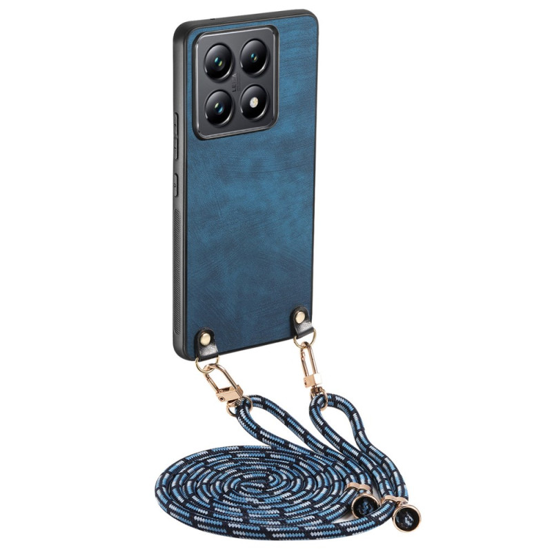 Xiaomi 14T Suede Effect Drawstring Case