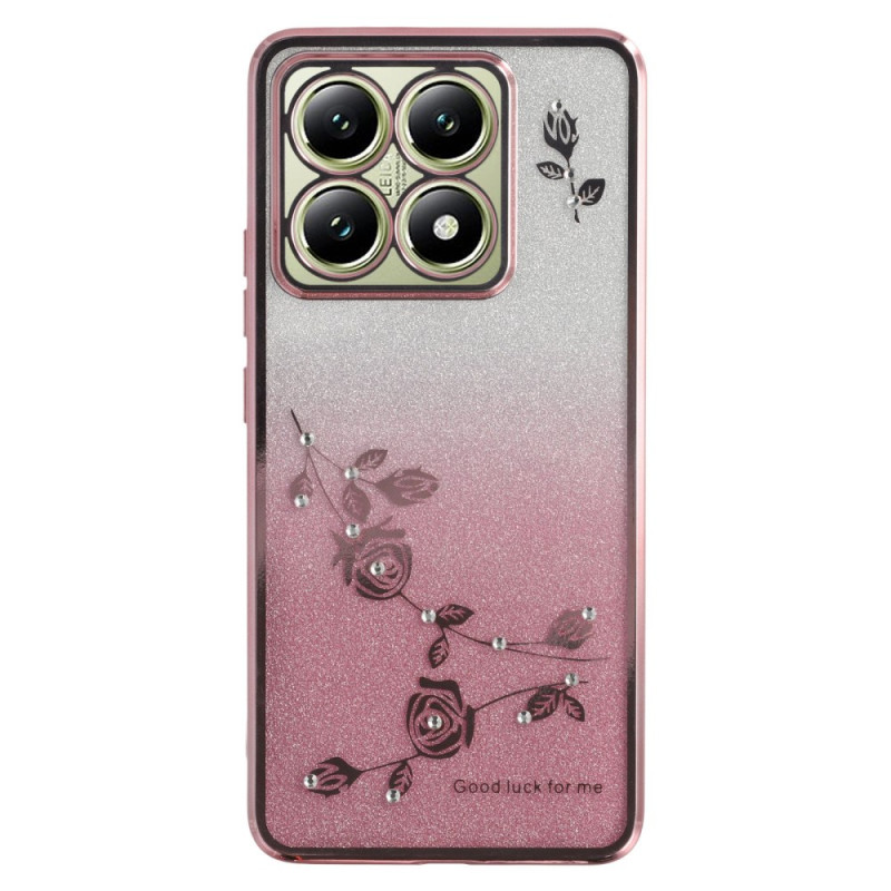 Xiaomi 14T Flower and Rhinestone Case KADEM