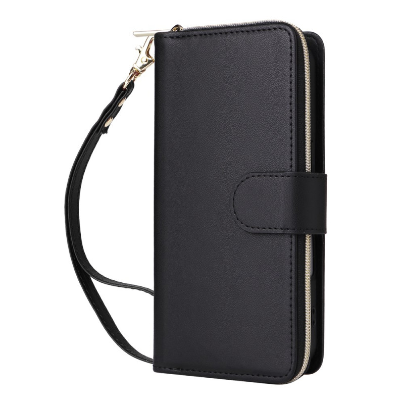 Case iPhone 17 Wallet 9 Cardholders and Lanyard