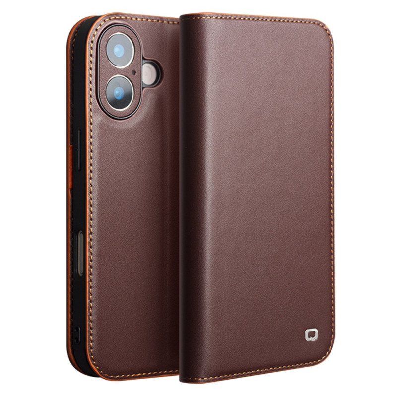 Flip Cover iPhone 17 Leather QIALINO