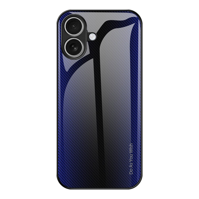 Case iPhone 17 Tempered Glass Carbon Fibre Design