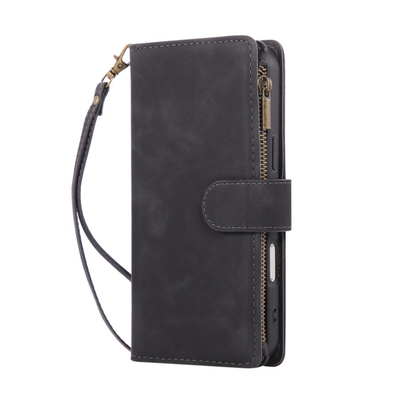 Cover for iPhone 17 Pro Suede Effect Wallet