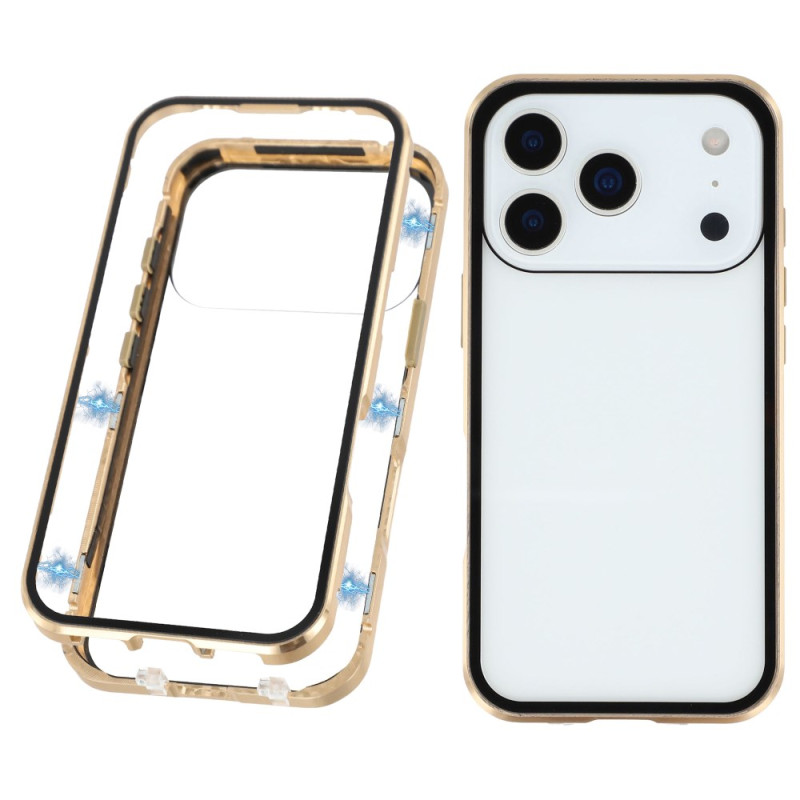 iPhone 17 Pro Double-Sided Tempered Glass Case with Magnets