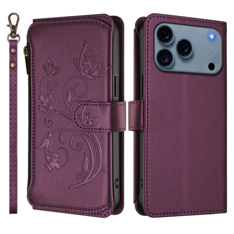 Case iPhone 17 Pro Floral Print in Lnaière