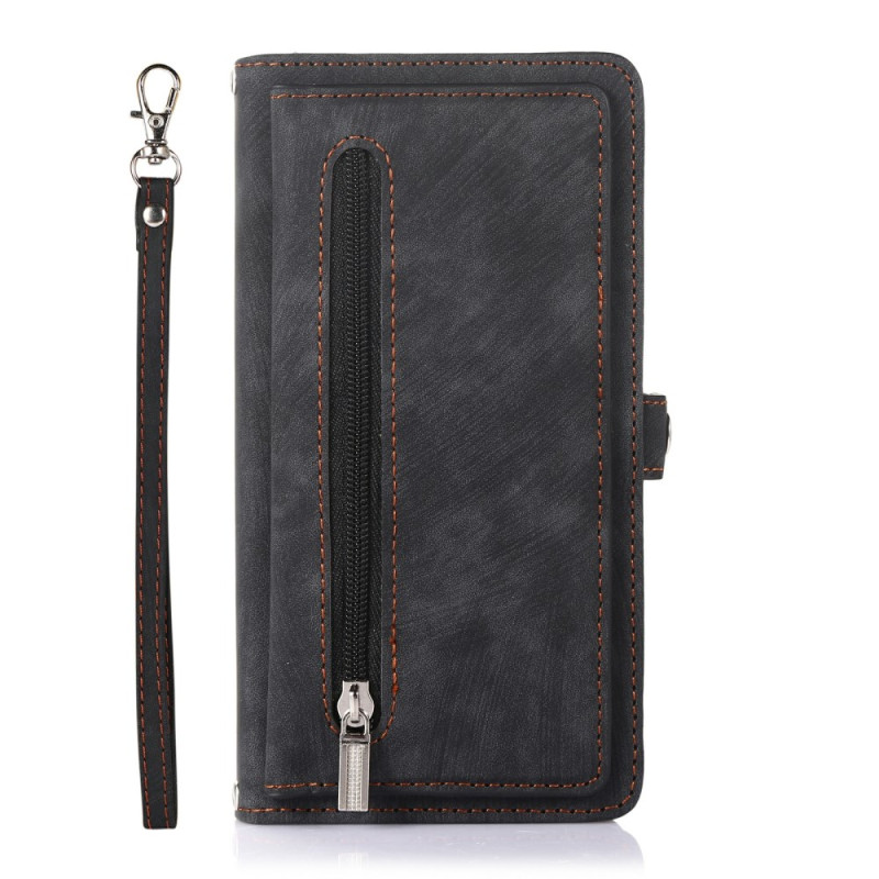Cover for iPhone 17 Pro Suede-effect Wallet