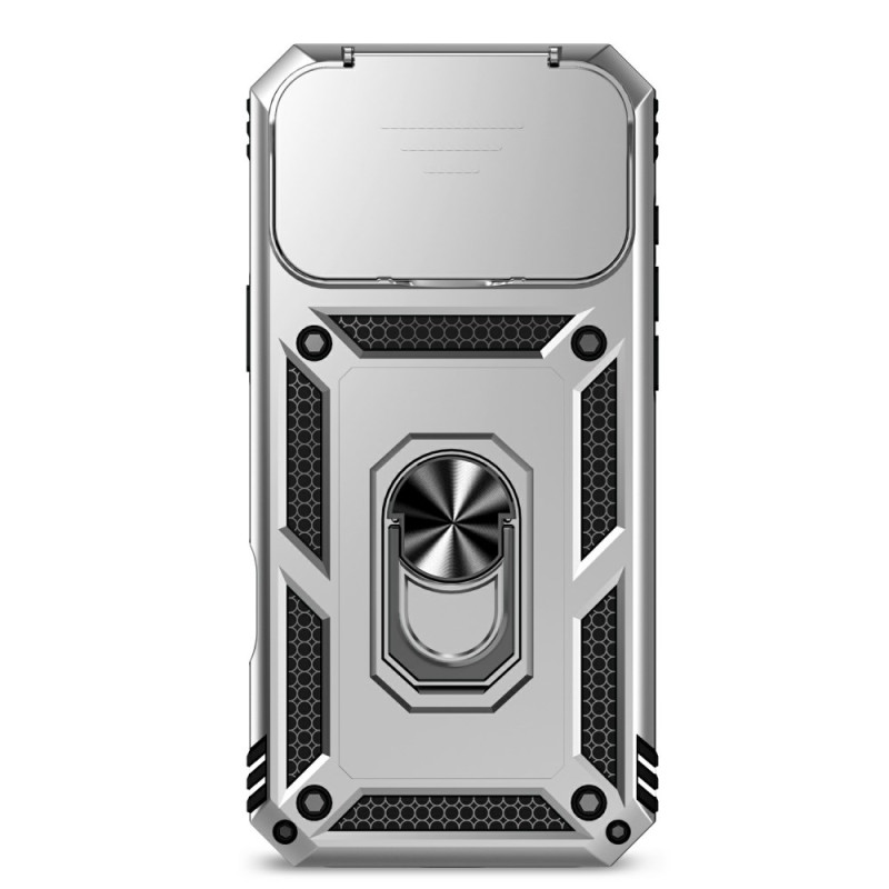 Rugged iPhone 17 Pro Case with Lens Protector and Stand