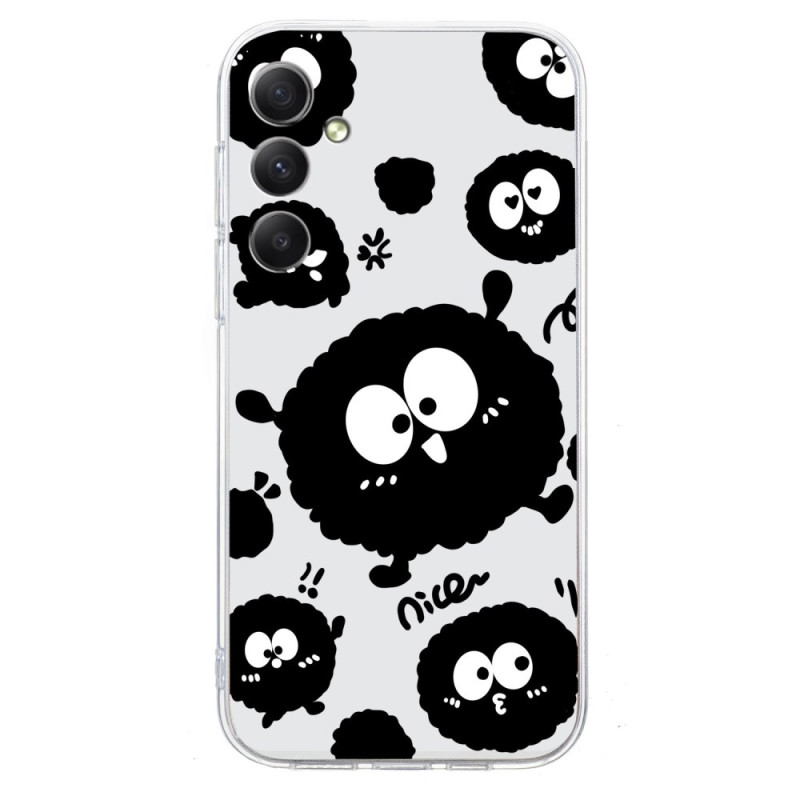 Samsung Galaxy Case A07 Eye Pattern Black