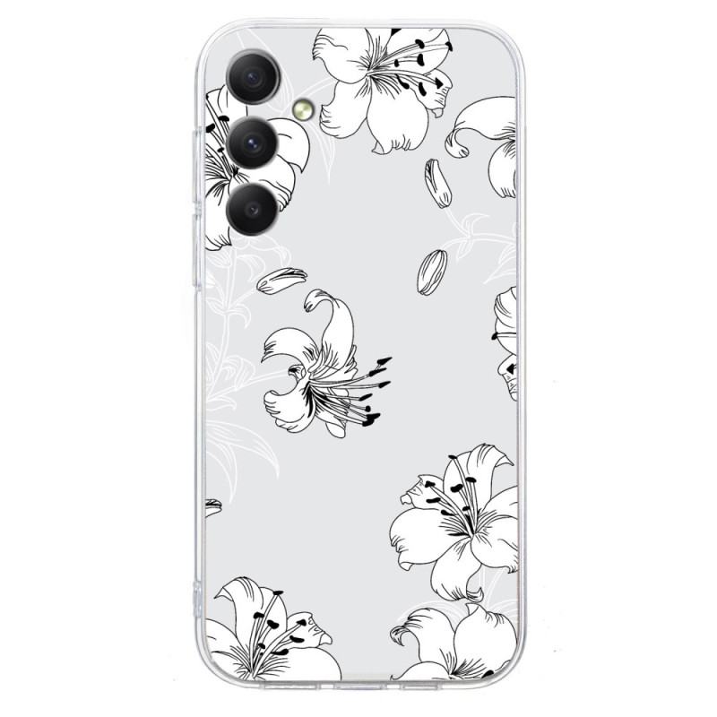 Samsung Galaxy A07 Case Floral Pattern White
