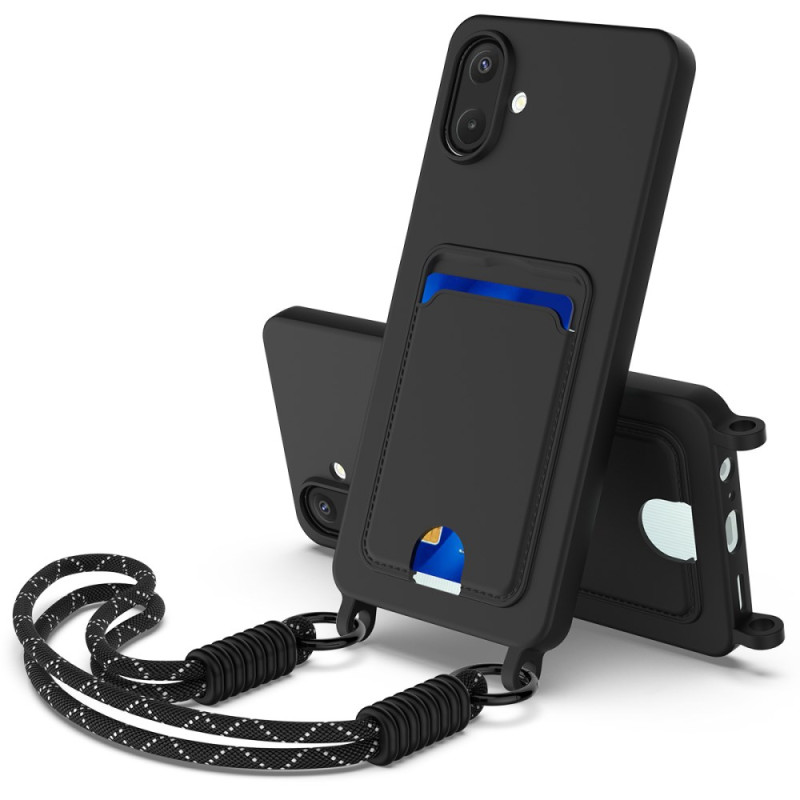 Samsung Galaxy A07 4G Silicone Drawstring Card Case