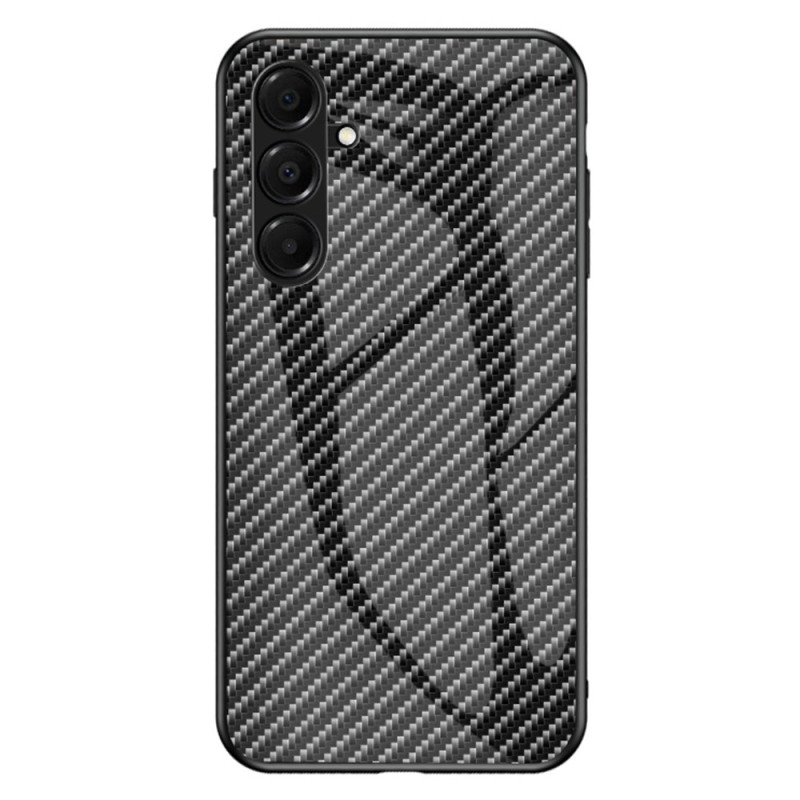 Samsung Galaxy A17 5G Carbon Fiber Tempered Glass Case