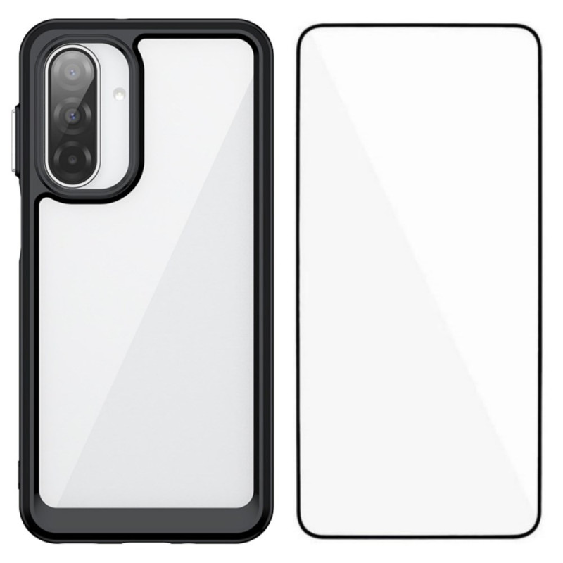 Samsung Galaxy A17 5G Hybrid Case with Tempered Glass Screen Protector