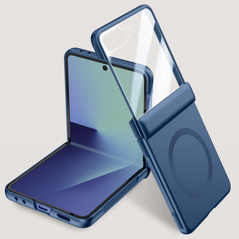 Samsung Galaxy Z Flip 7 Magnetic Case Metal Effect