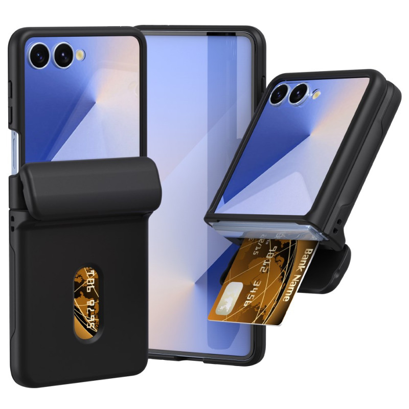 Case Samsung Galaxy Z Flip 7 Spring Hinge and Card Holder