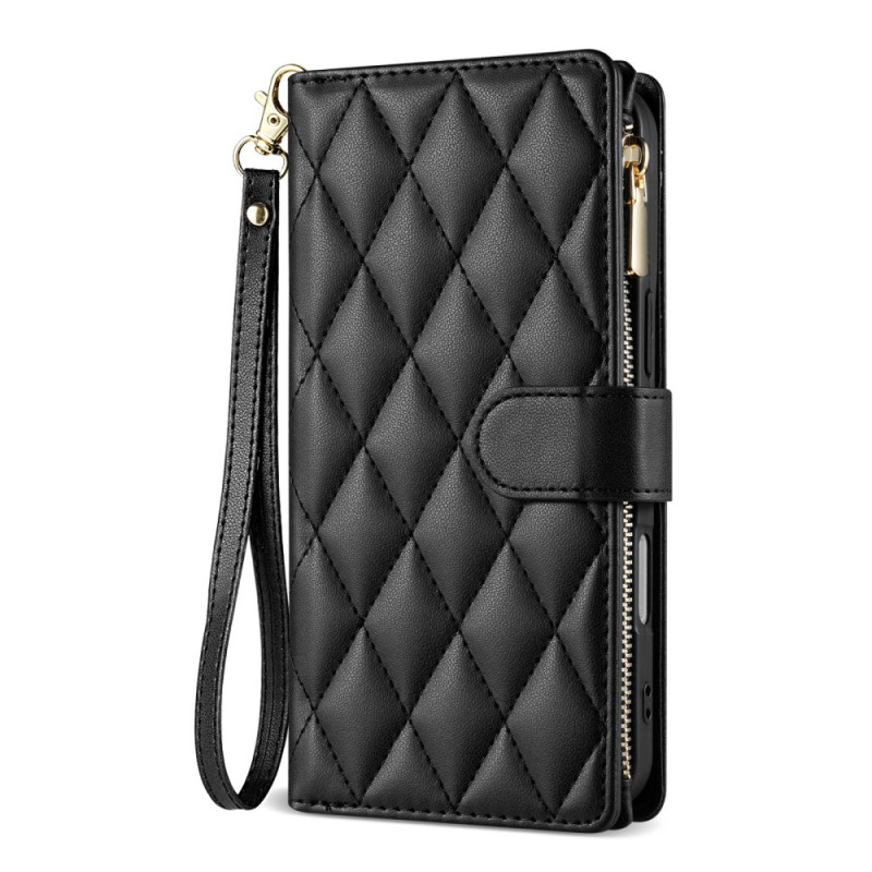 Padded iPhone 17 Air case with lanyard and shoulder strap