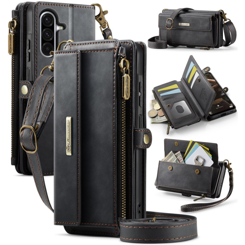 Case Samsung Galaxy A17 5G Wallet Suede Effect CASEME