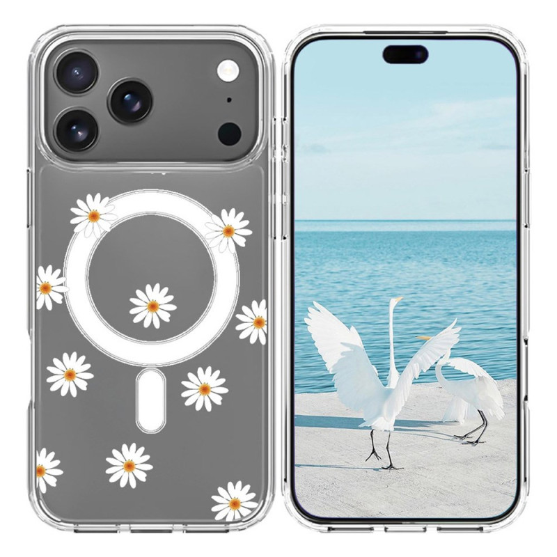 iPhone 17 Pro Max Compatible Case MagSafe Daisies
