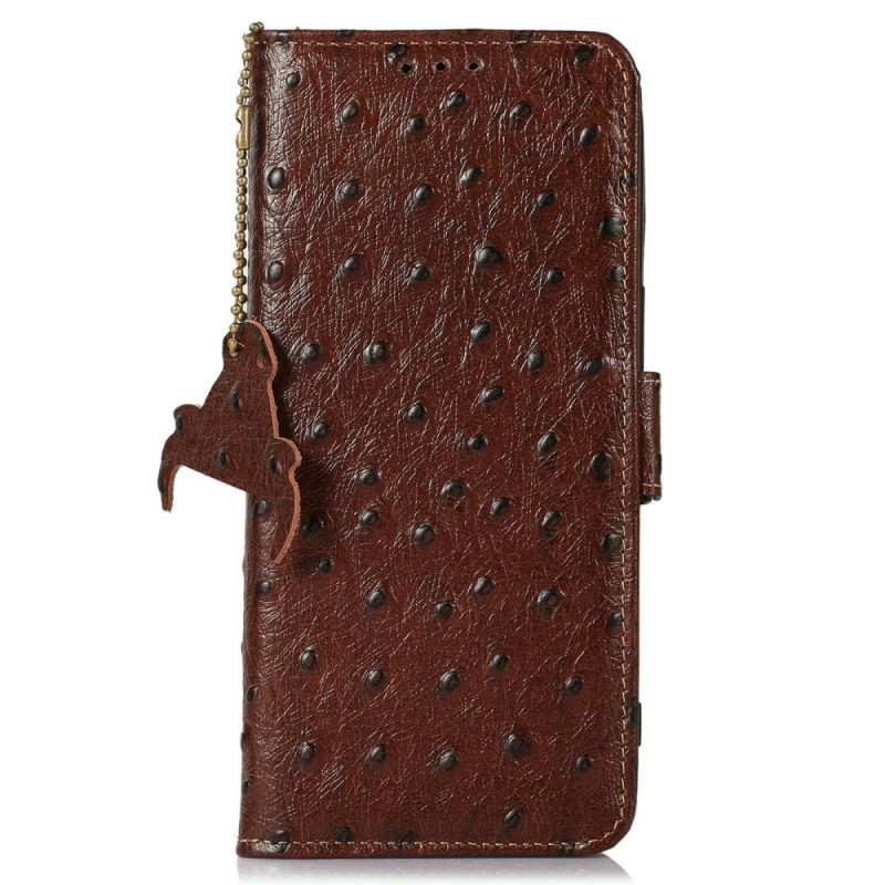 Case iPhone 17 Pro Max Bocage RFID Ostrich Texture