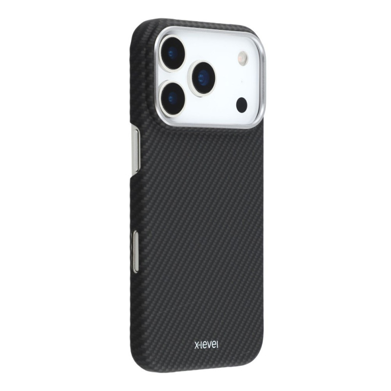 Case iPhone 17 Pro Max Texture Carbon X-LEVEL