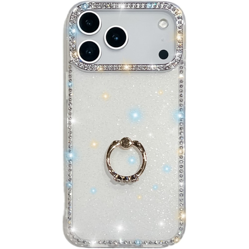 Case iPhone 17 Pro Max Ring-Support and Strass