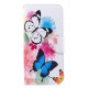 Samsung Galaxy J4 Plus Case Painted Butterflies and Flowers