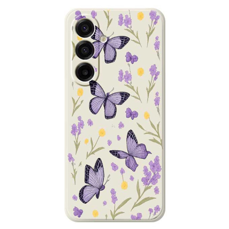 Samsung Galaxy A17 5G Case Purple Butterflies