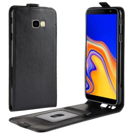 Case Samsung Galaxy J4 Plus Foldable Leather Effect