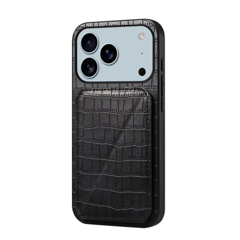 Case iPhone 17 Pro Max Crocodile Effect Card Case