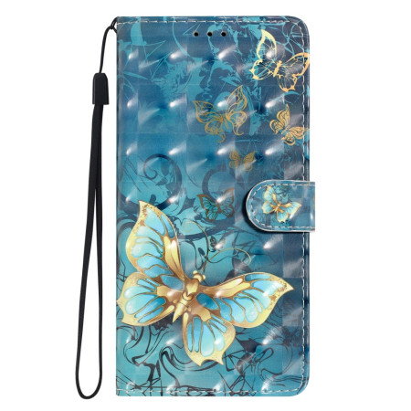 Xiaomi 15T Gold Butterfly Case