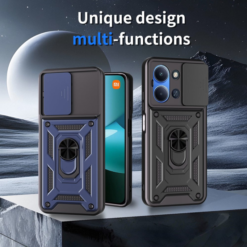 Coque Portefeuille Pour Xiaomi Redmi 15C 4G / Poco C85 - Cuir PU Avec Rabat Magnétique - Compartiments Cartes, Support Intégré - Protection Antichoc - Noir