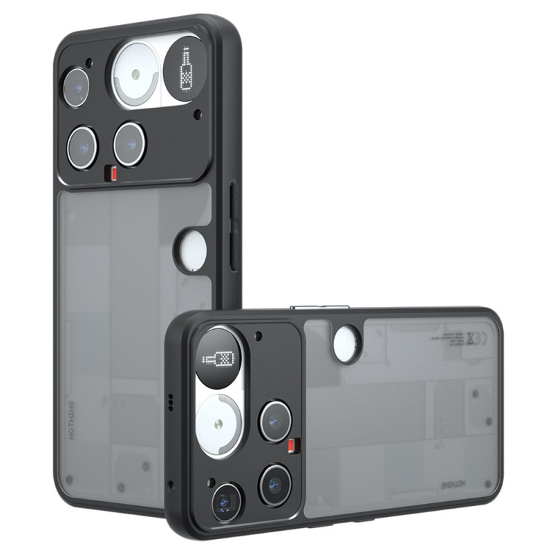 Nothing Phone Case (3) 5G Mate Transparent Finish Black