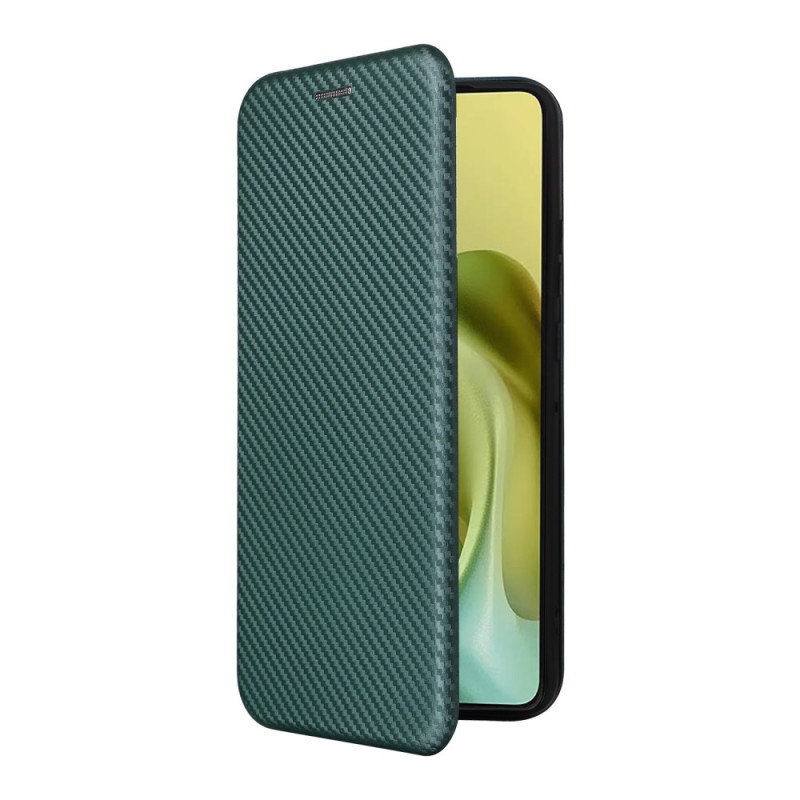 Flip Cover Moto G86 5G Carbon Fibre