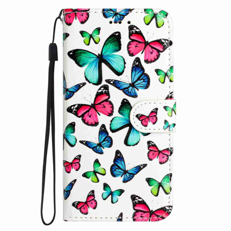 Case Xiaomi Redmi 15C 4G / 5G / Poco C85 Coloured Butterflies
