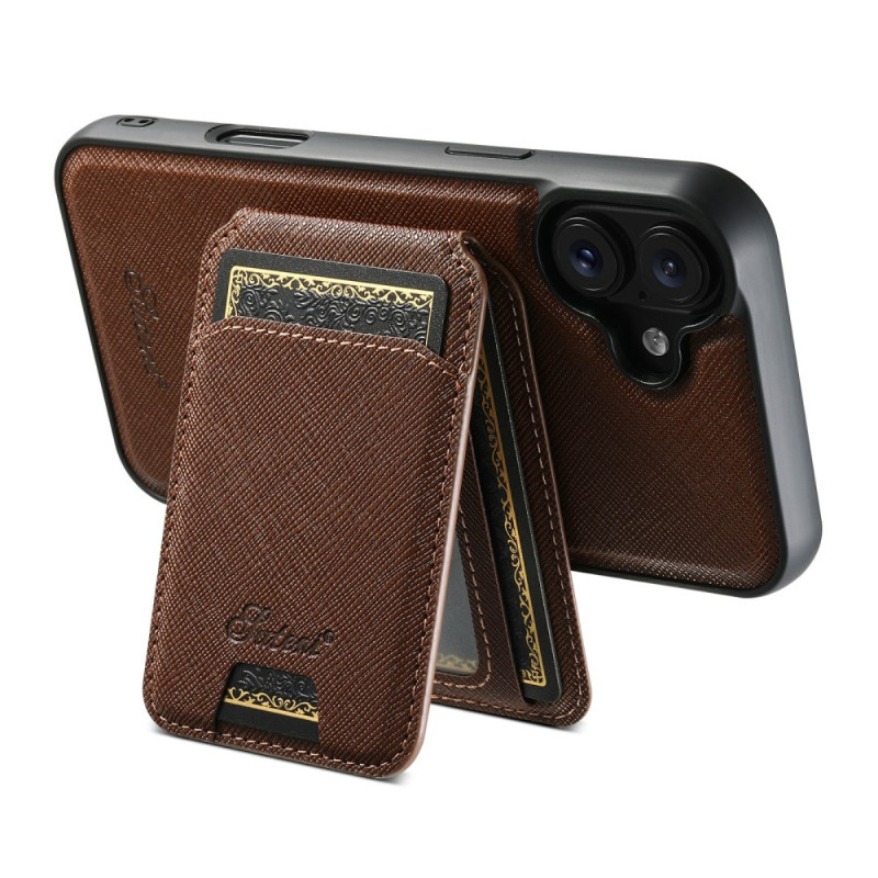 Case iPhone 17 Detachable Card Holder Vintage