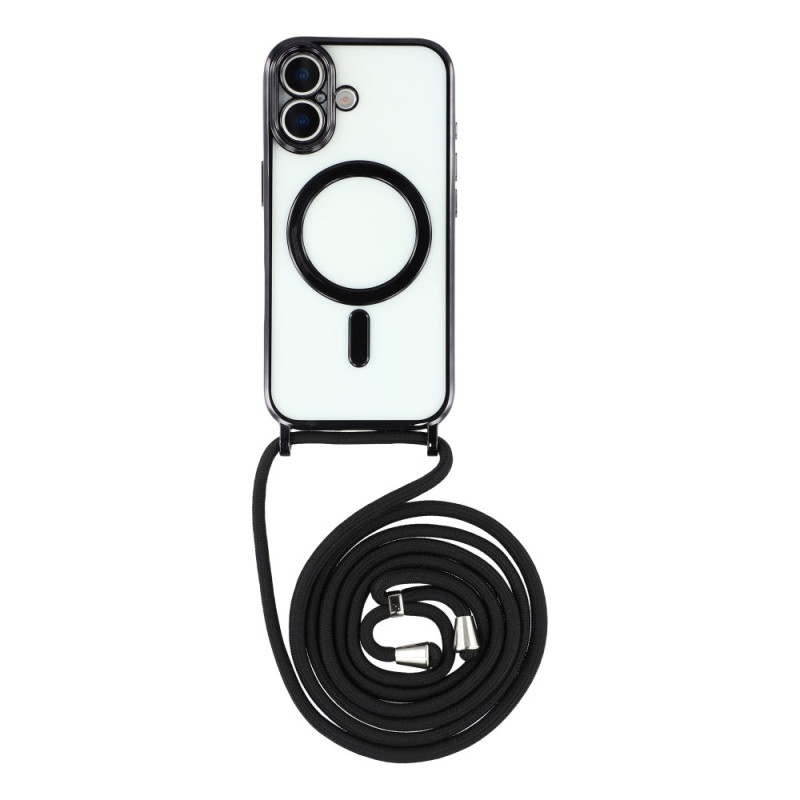 Transparent MagSafe Compatible iPhone 17 Cord Case