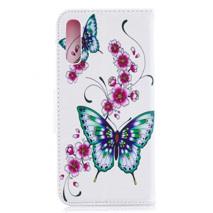 Case Samsung Galaxy A50 Wonderful Butterflies