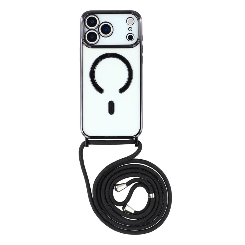 Transparent MagSafe Compatible iPhone 17 Pro Lanyard Case