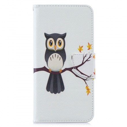 Case Huawei Y7 2019 Owl Perched On The Branch