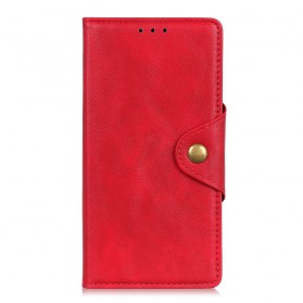 Cover Samsung Galaxy A50 Simili Cuir Vintage Bouton