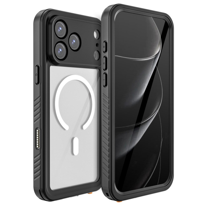 Transparent case for iPhone 17 Pro Max MagSafe compatible Waterproof IP68