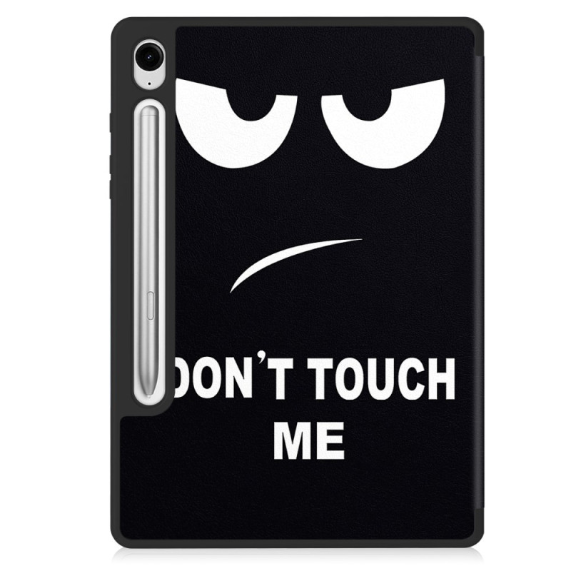 Smart Case Samsung Galaxy Tab S10 Lite Stylus Wallet Don't Touch Me