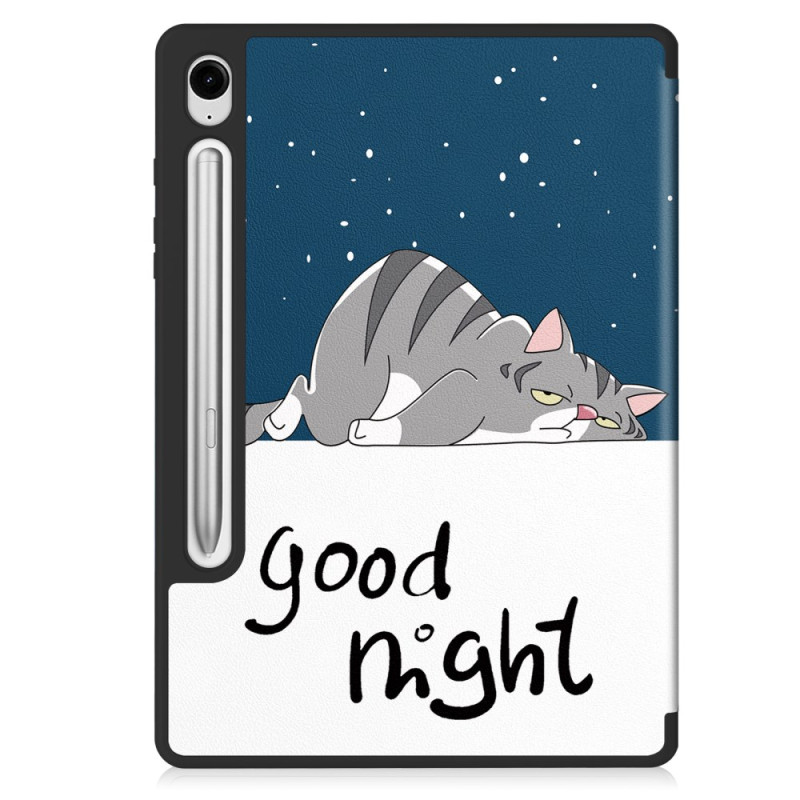 Smart Case Samsung Galaxy Tab S10 Lite Stylus Holder Good Night