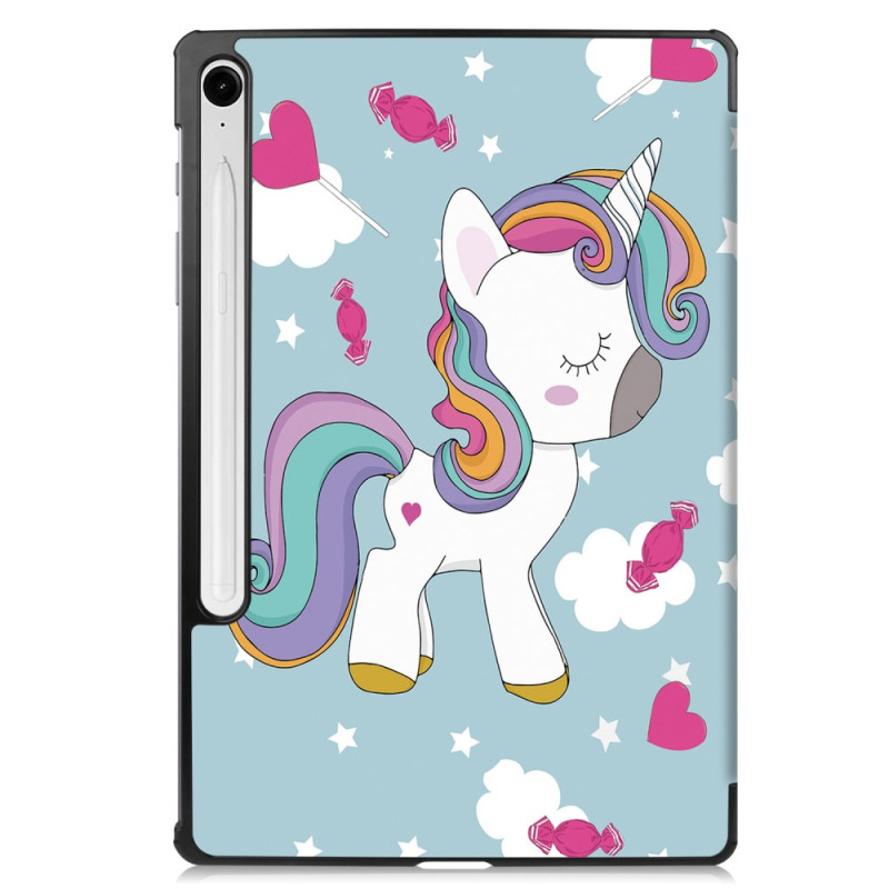 Smart Case Samsung Galaxy Tab S10 Lite Reinforced Unicorn Stylus Holder
