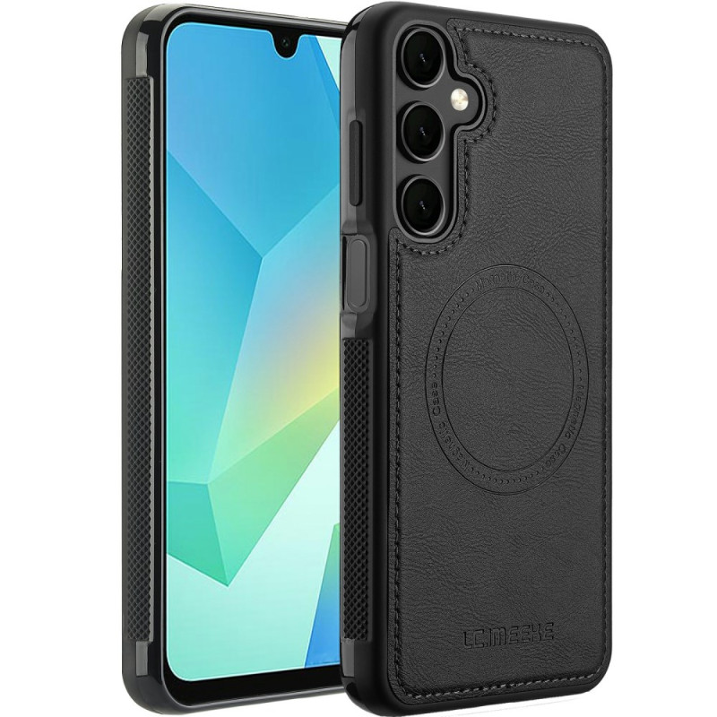 Samsung Galaxy S25 FE Case MagSafe Compatible Leather Style