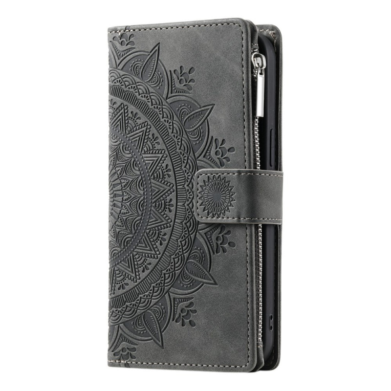 Case Xiaomi Redmi 15 4G / 5G Wallet Suede effect Mandala