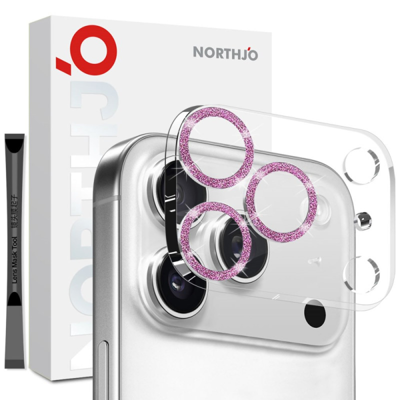 Protective Lens for iPhone 17 Pro Max Sparkling Rings