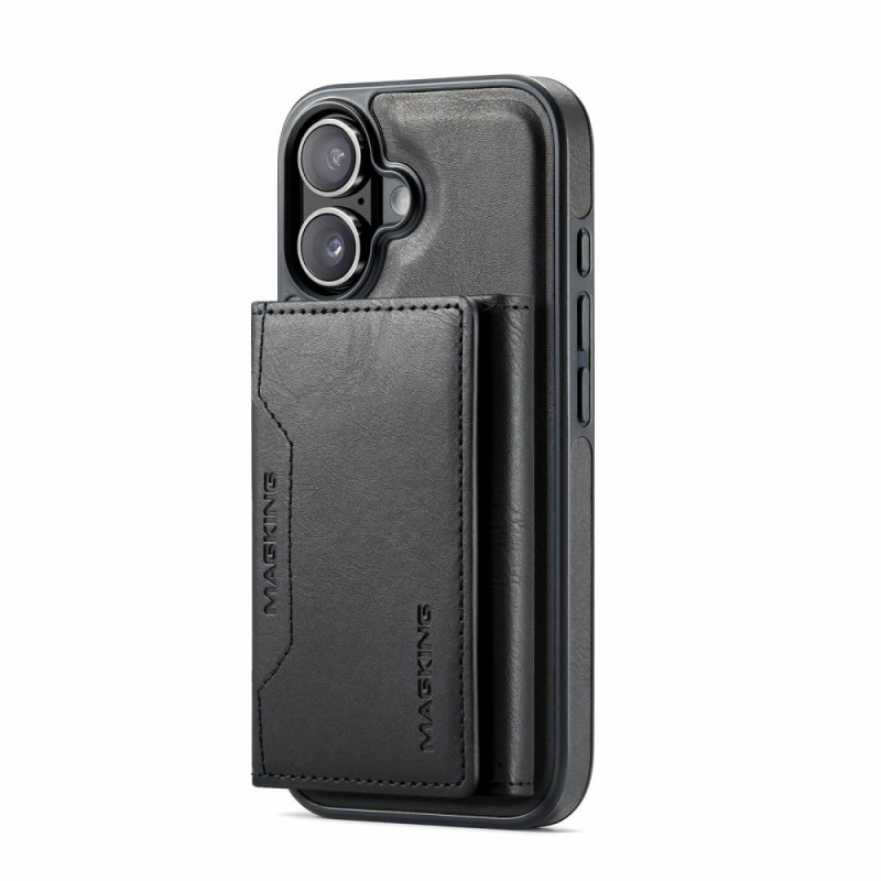 Coque iPhone 17 Compatible MagSafe Porte-Cartes Détachable MAGKING