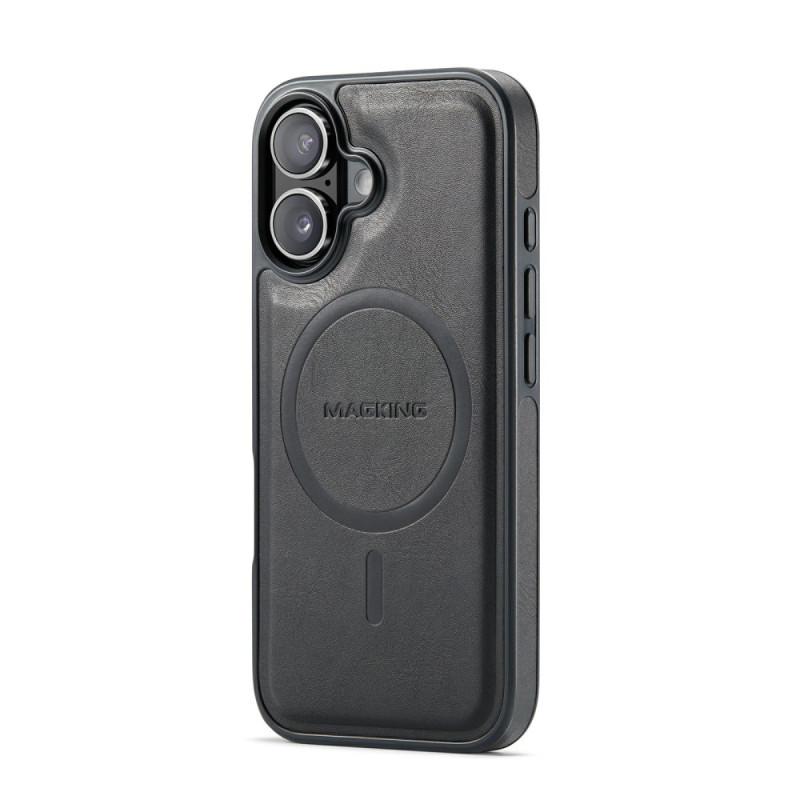 iPhone 17 MagSafe Compatible Premium Leather Case
