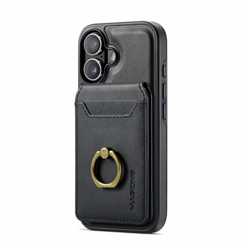 Coque iPhone 17 MagSafe avec Porte-Cartes RFID et Support Intégré