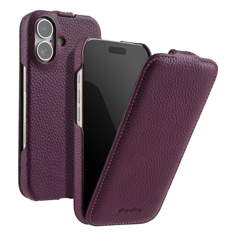 Coque iPhone 17 Compatible MagSafe avec Rabat Vertical
