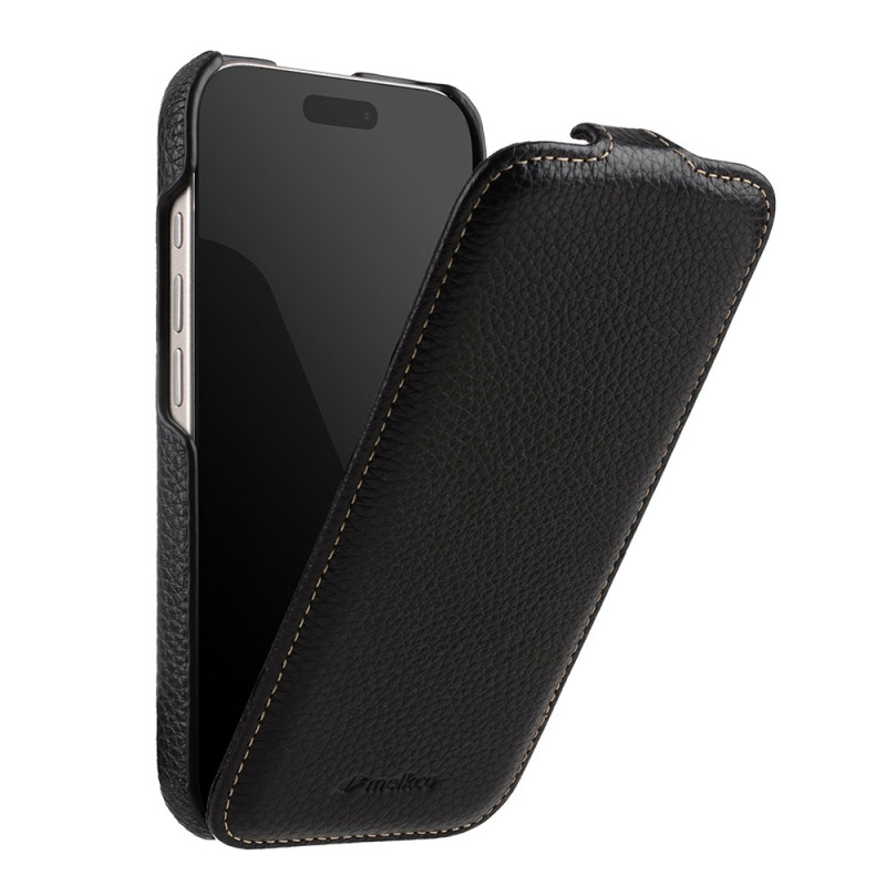 MagSafe Compatible iPhone 17 Pro Case with Premium Vertical Flap